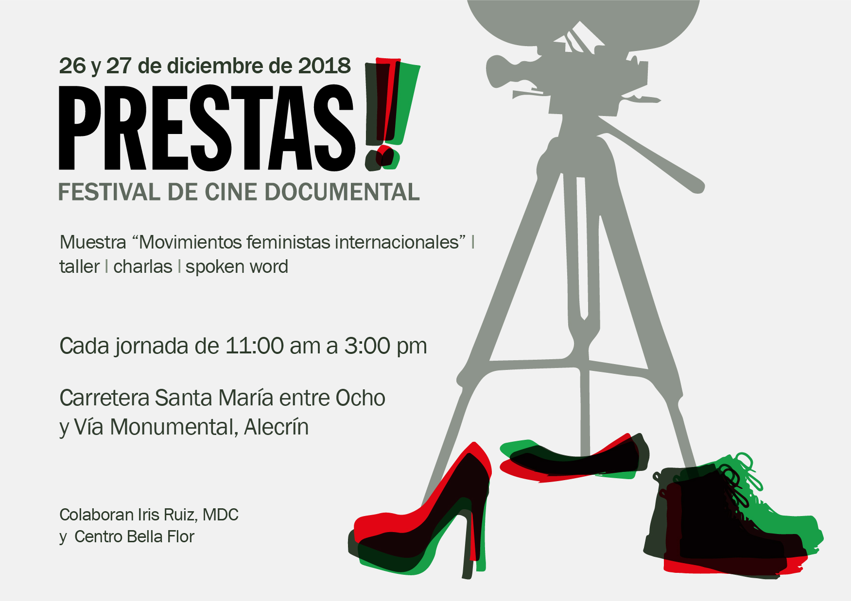 Primera edición del Festival de Cine Documental Prestas!!!